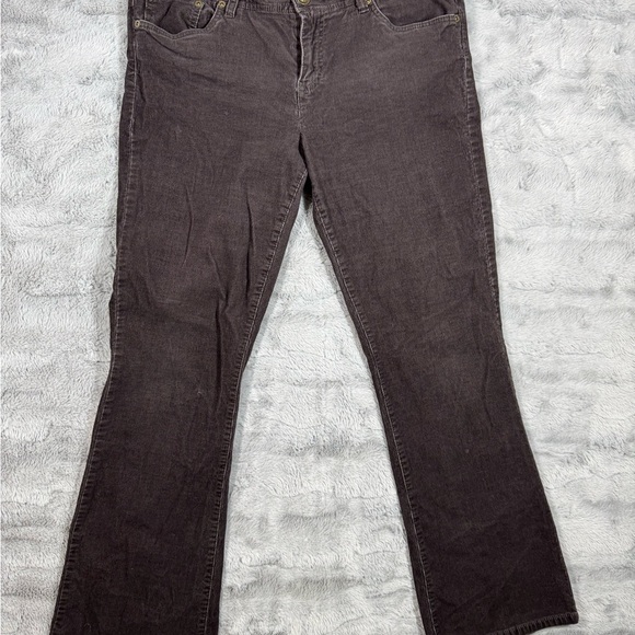 Tommy Hilfiger Brown Boot Cut Corderoy Woman’s Size 14R - Picture 1 of 15